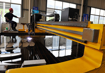 8000X2500MM水下等离子切割机